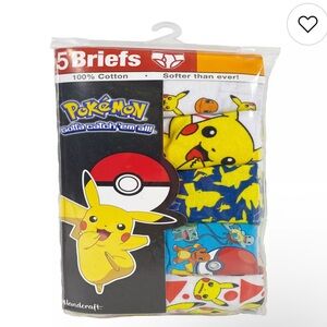 Handcraft Pokémon 5pk Boys Briefs